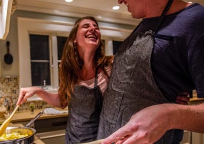 Experience cooking classes with Stretchy Pants