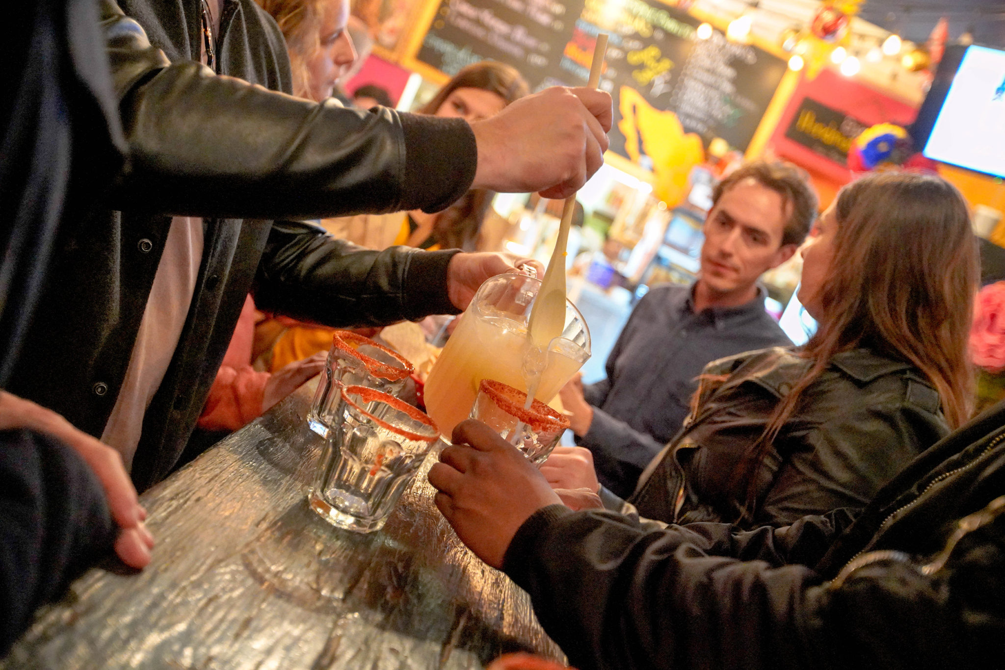 Spicy cocktails on the Castro walking food tour Spicy cocktails on the Castro walking food tour