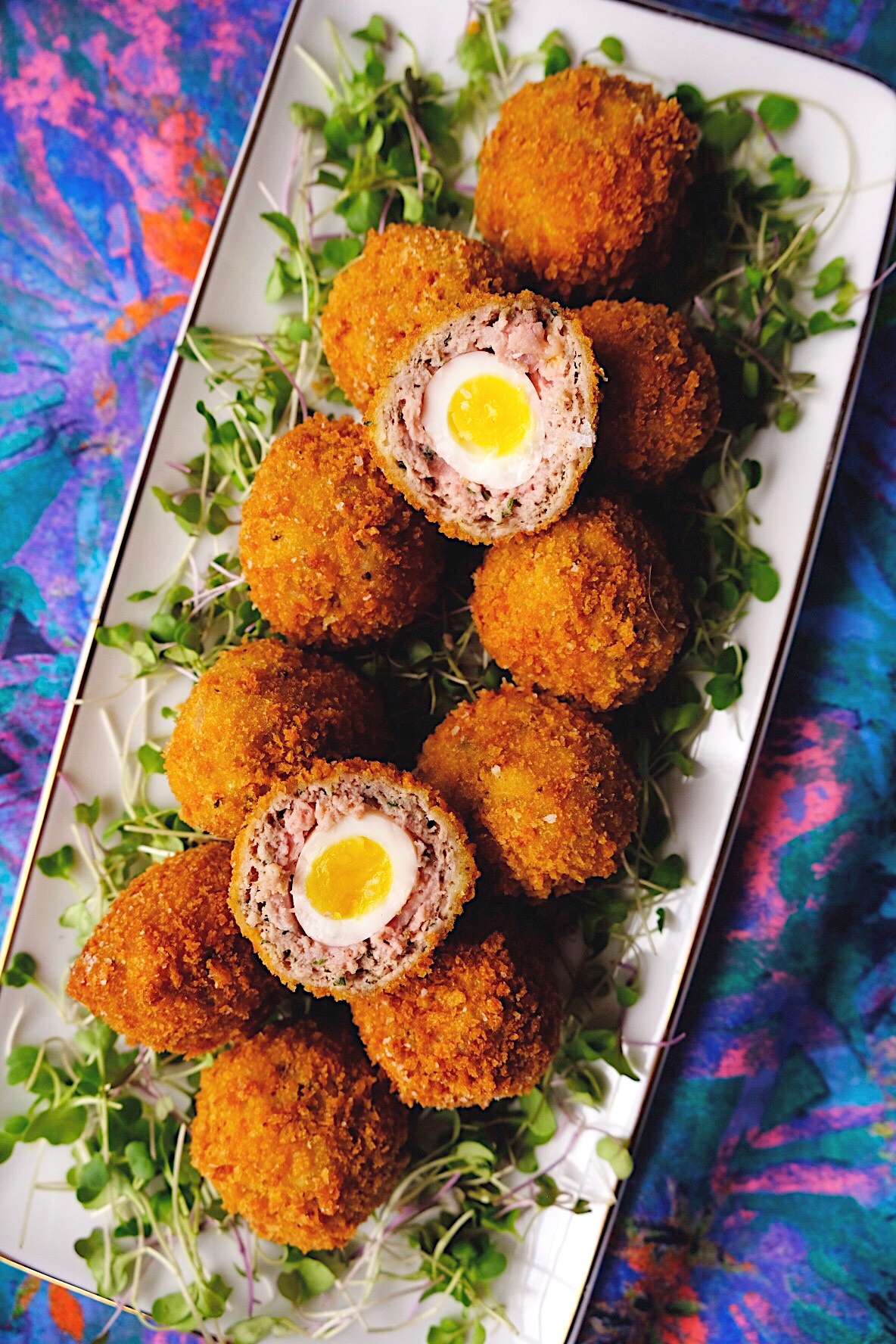 Easy Easter Appetizers - Scotch Quail Eggs